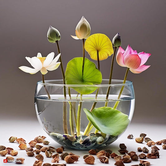 Japanese Bonsai Lotus Flower Seeds