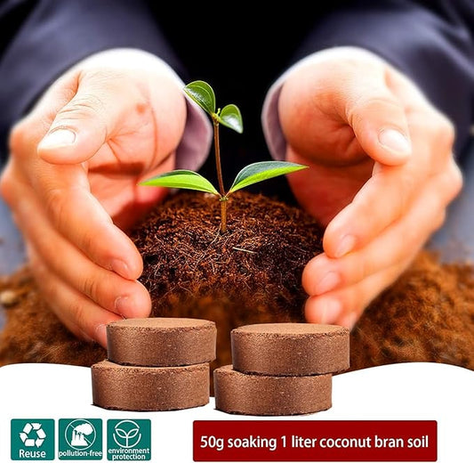 Organic Coconut Coir Grow Discs