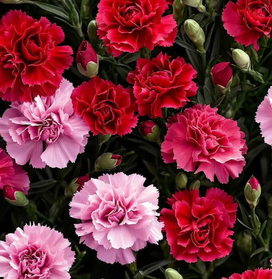 Timeless Carnation Mix Flower Seeds